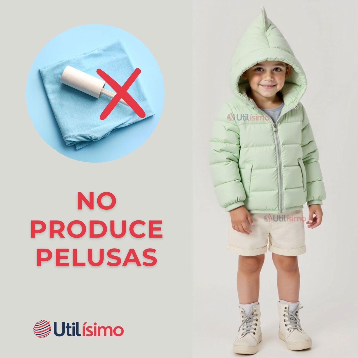 Parka Dinosaurio Con Capucha Manga Larga Ni&ntilde;o Jump Kids Verde Dinosaurio image number 6.0