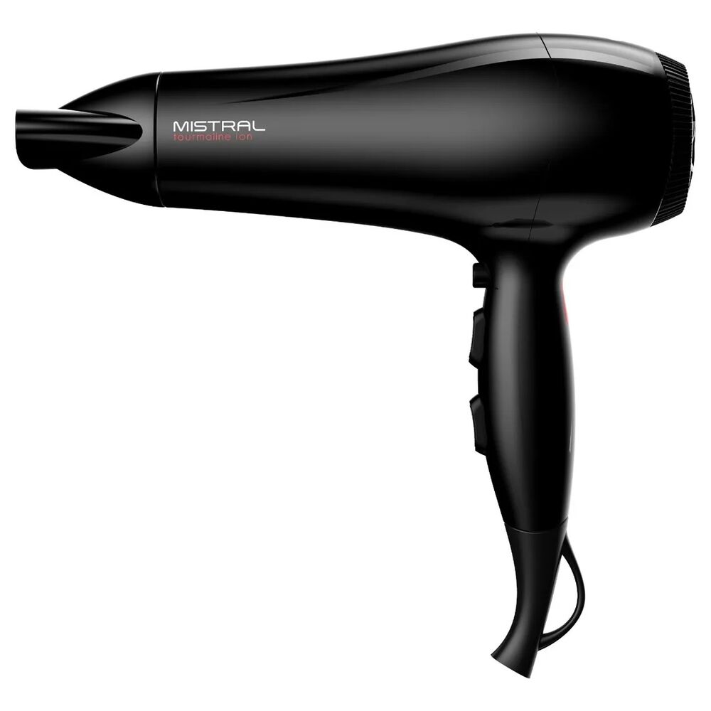 Secador De Pelo Mistral Tourmaline Ion Nano Silver Gama 2200w Negro image number 0.0