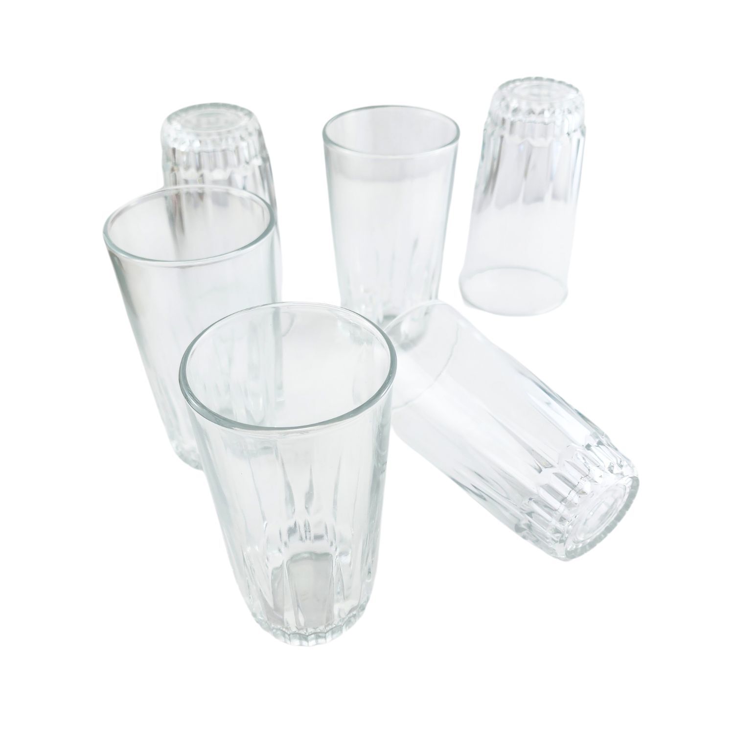Set 6 Vasos Altos Whisky Cristar Prisma Rocks 335ml image number 2.0