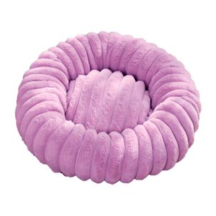 Cama Suave Redonda Antideslizante Para Mascotas 60 Cm