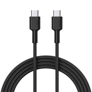 Aukey Cable Usb-c A Usb-c 0.9m 60w Negro - Cb-cd45-b