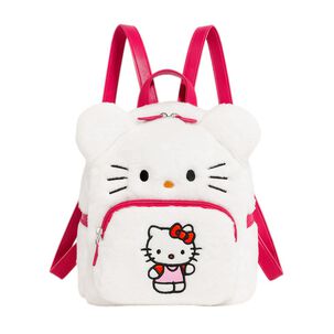 Mochila De Hello Kitty Felpa Suave Lindo Regalo Ni&ntilde;a