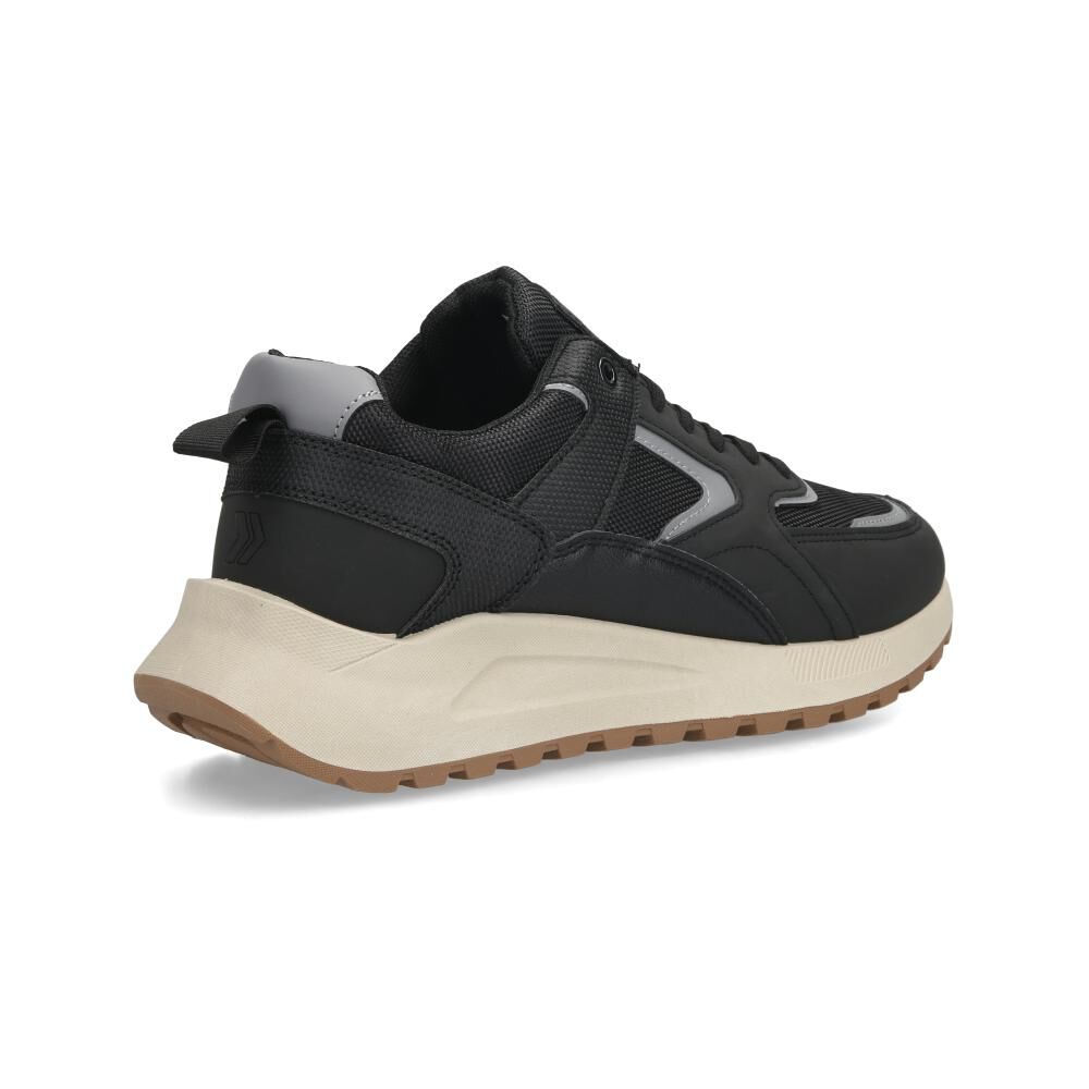 Zapatilla Urbana Hombre Rolly Go Black image number 3.0