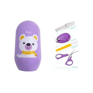 Set De Manicure Para Bebes 4 En 1 Varios Diese&ntilde;os Infantiles