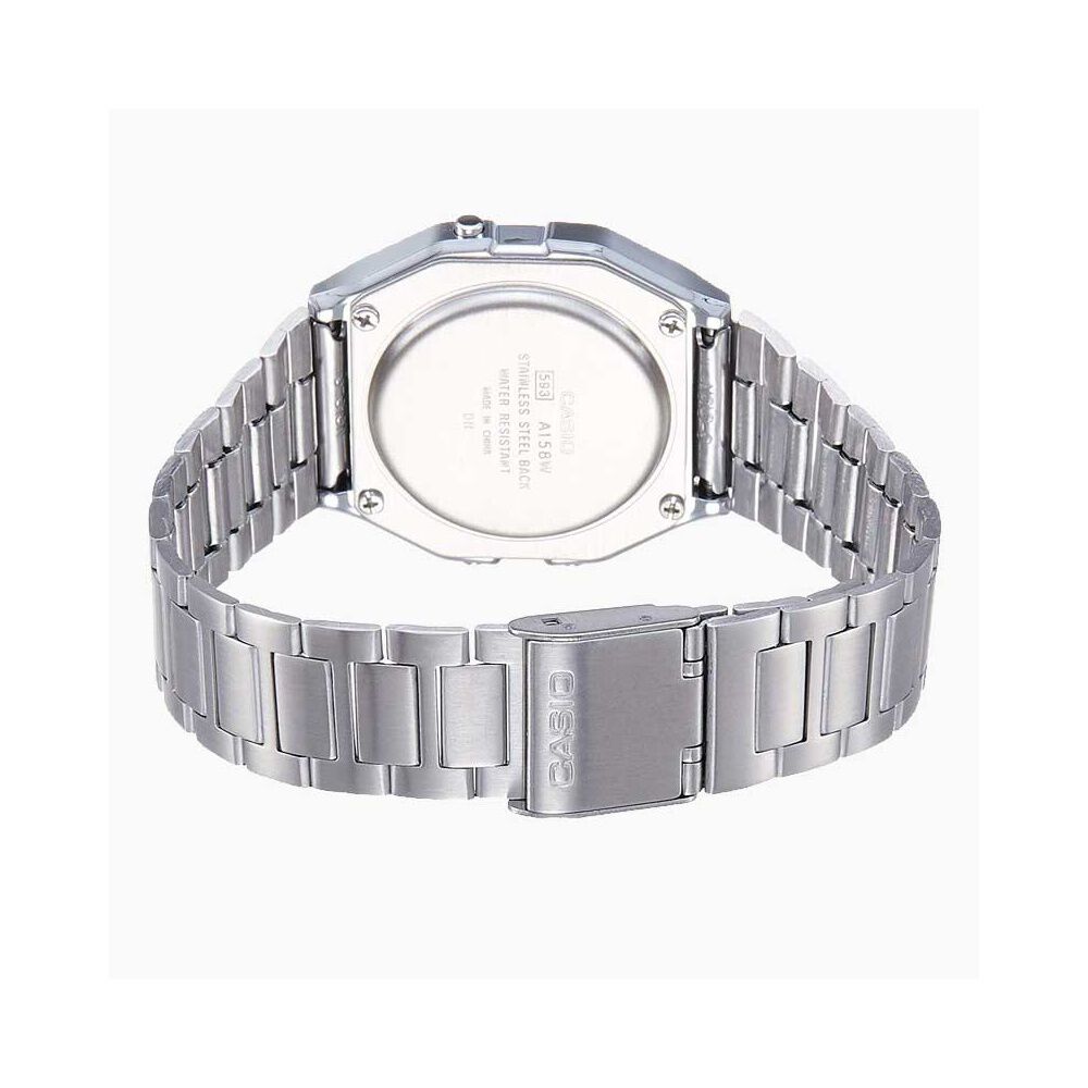 Reloj Casio Digital Classic Silver Edition A158wa-1df image number 3.0