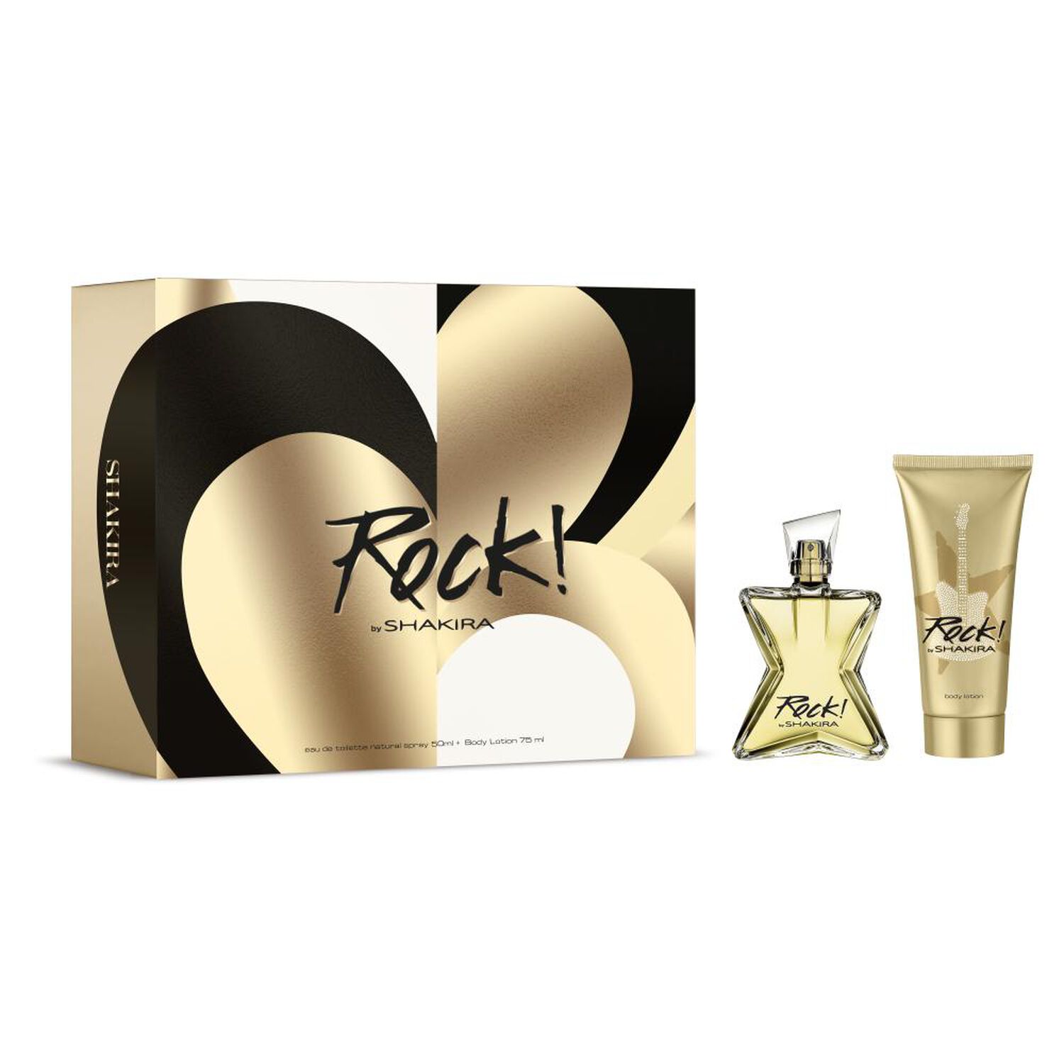 Set De Perfumer&iacute;a Mujer Rock Shakira / 50 Ml / Edt + Body Lotion 75 Ml image number 0.0