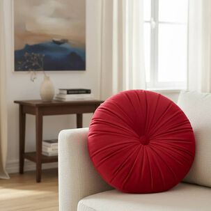 Set De 2 Cojines Redondos 44cm - Rojo