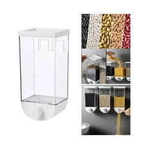 Dispensador De Alimentos De Pared Organizador De Cocina Blanco