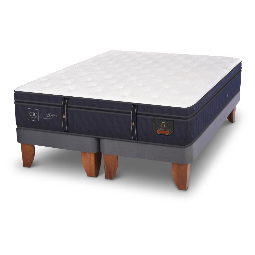 Cama Europea Cic Grand Premium / 2 Plazas / Base Dividida image number 3.0