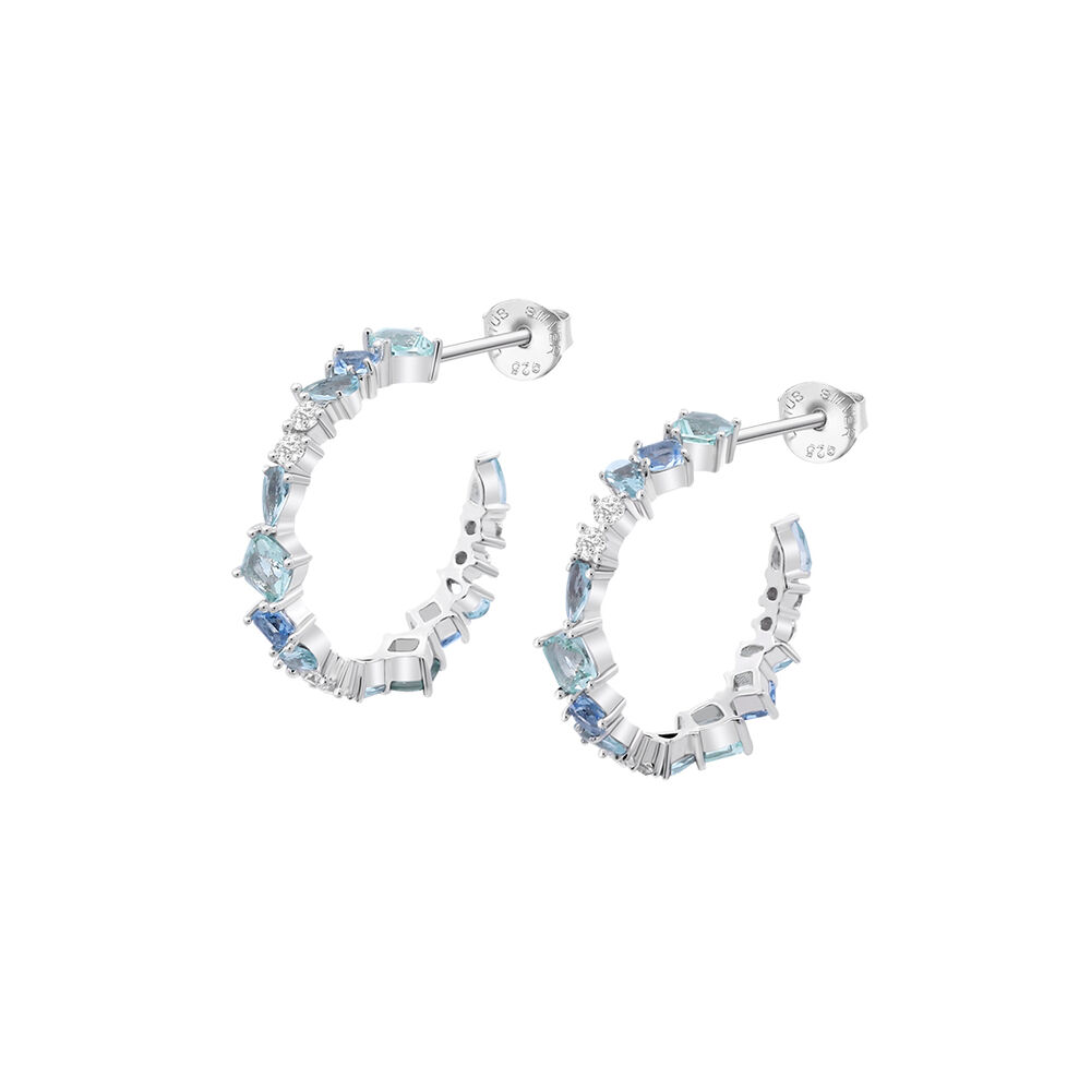 Aros Lp3637-4/1 Lotus Silver Mujer Leros image number 0.0