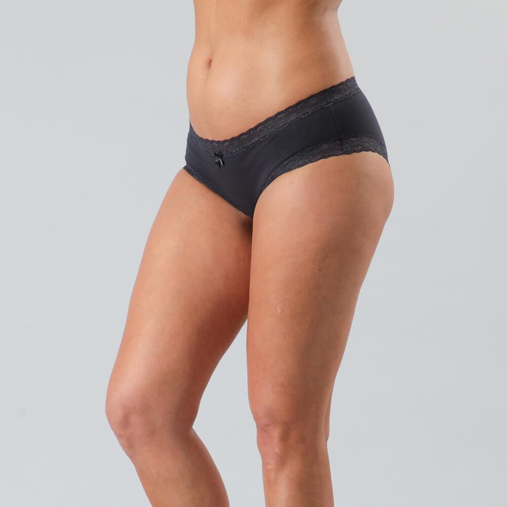 Pack Pantaleta Algodon Print & Solid Flores / 6 Unidades image number 5.0