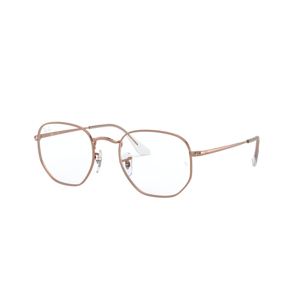 Lentes Ópticos Hexagonal Rosado Ray-ban Optical image number 1.0