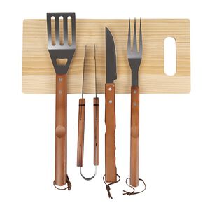 Set Parrillero Brasas 5 Piezas Doral