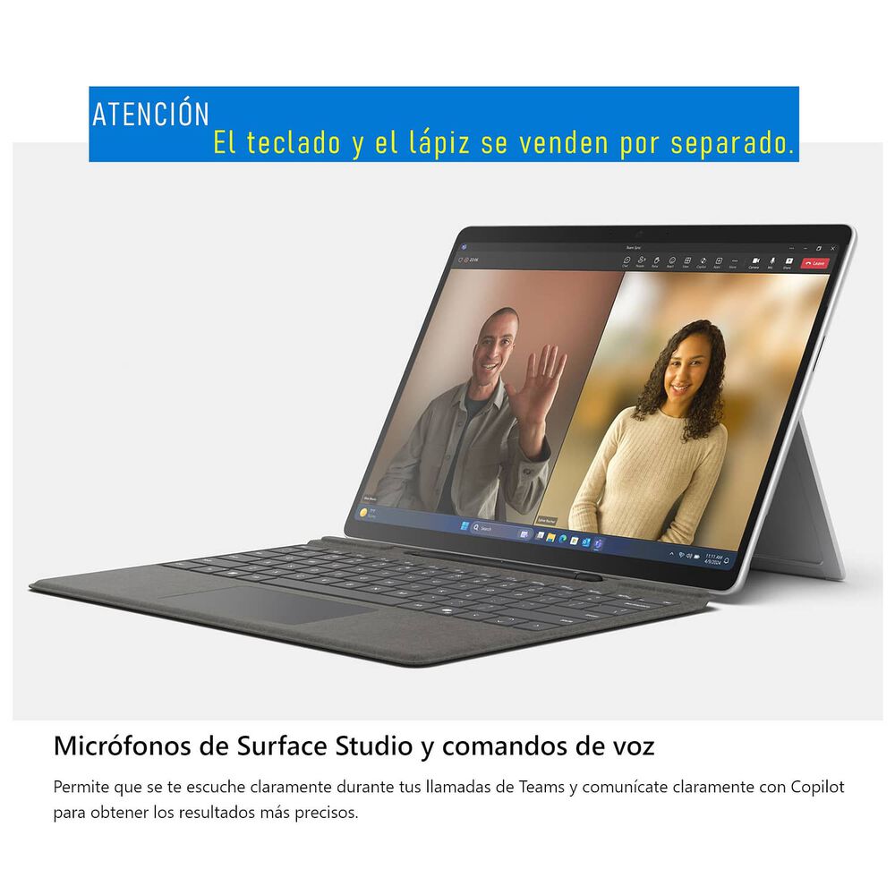 Surface Pro 10 - Tablet Windows 11, Core Ultra 5, 8gb Ram, 256gb Ssd image number 3.0