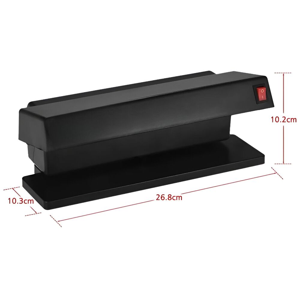 Detector De Billetes Falsos Con Doble Luz Ultra Violeta 6w image number 8.0