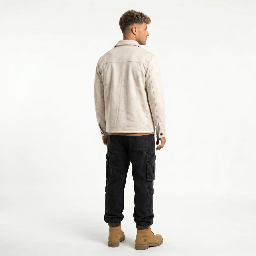 Chaqueta Sobrecamisa Gamuza Soft Hombre Fabrizio image number 2.0
