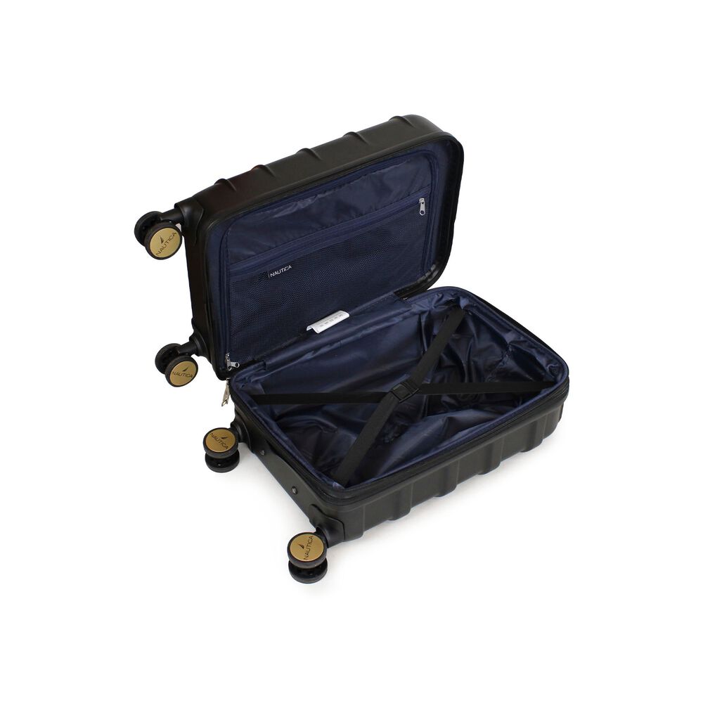 Pack Maleta De Cabina M&oacute;naco 10kg Negro + Kit De Sue&ntilde;o Nautica image number 2.0