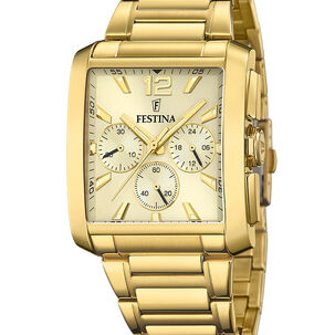 Reloj F20638/2 Festina Dorado Hombre Timeless Chronograph