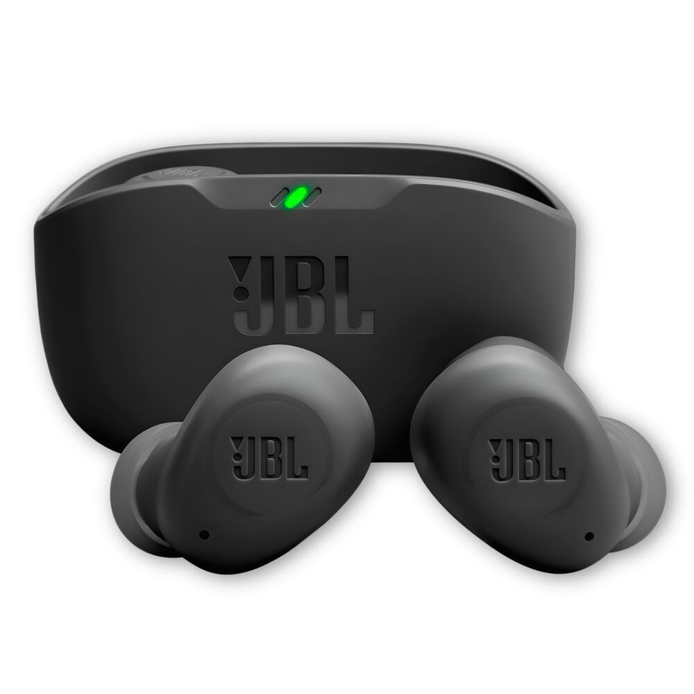 Aud&iacute;fonos Jbl Bluetooth Tws Wave Buds Autonom&iacute;a De 32h Black image number 0.0