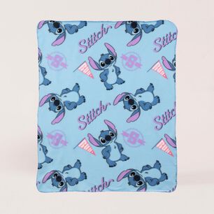 Manta Polar 115x130 Cm Disney Stitch Run