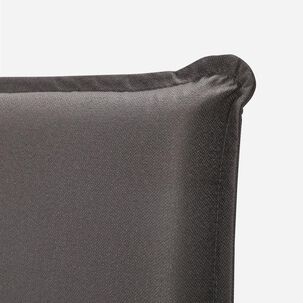 Cama Europea Rosen New Style 4 Plus / King / Base Dividida  + Respaldo Maurice Chocolate