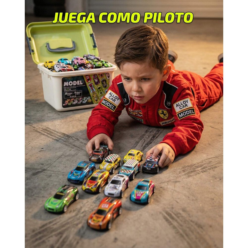 Juguete 30 Autos Para Ni&ntilde;os Con Cajas image number 2.0