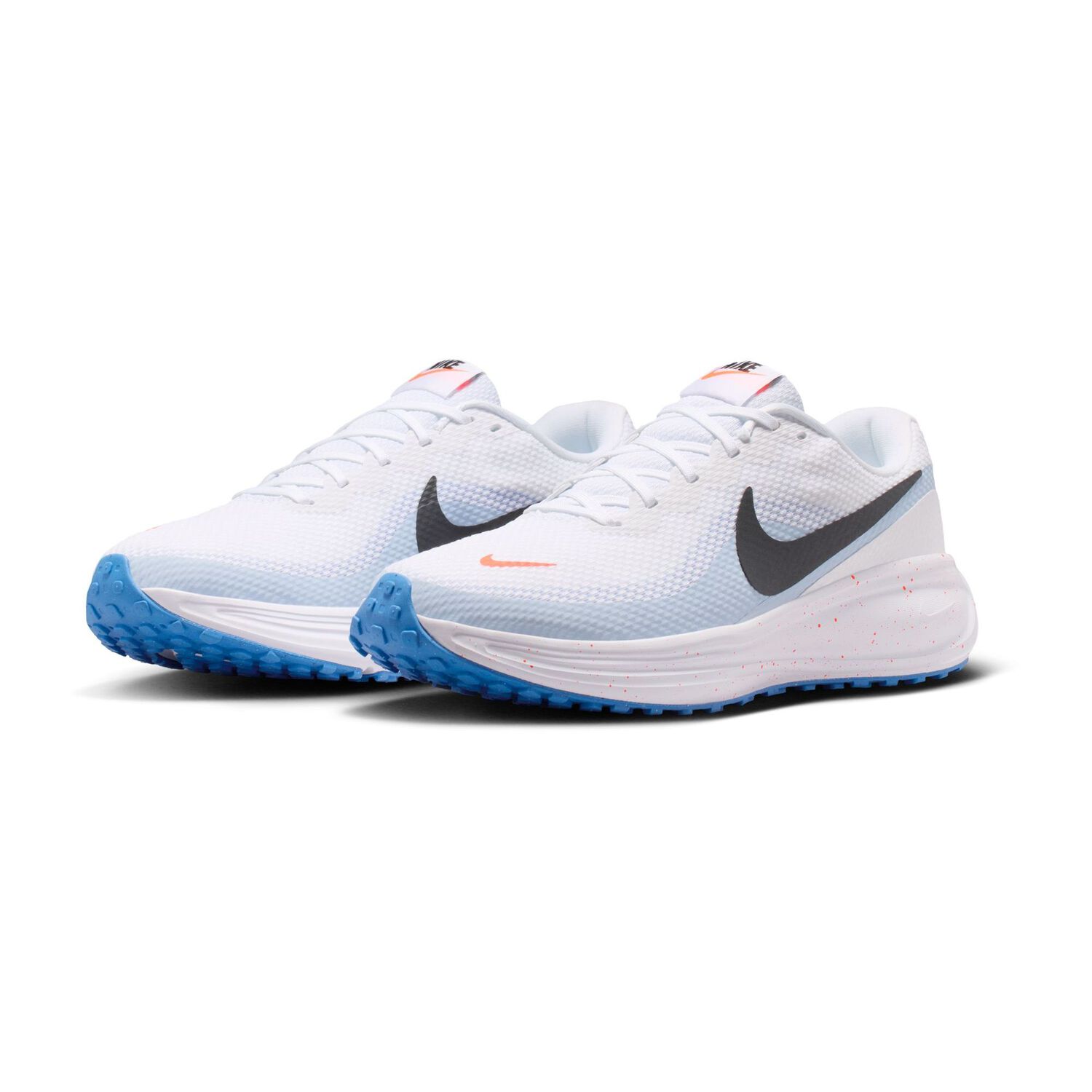 Zapatilla Nike Revolution 8 Hombre Blanco image number 2.0