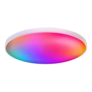L&aacute;mpara Plafon Led Rgb 24w Sobrepuesto Configurable Control