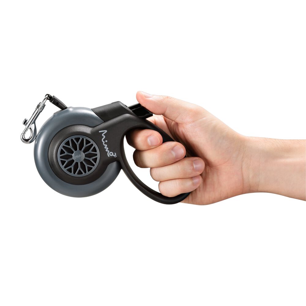 Correa Retrac Abs Perro Mimo P 5 Mt 12kg Gri Pp037 image number 1.0