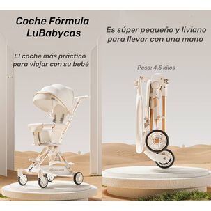 Coche De Paseo &Uacute;ltra Compacto Lubabycas Blanco