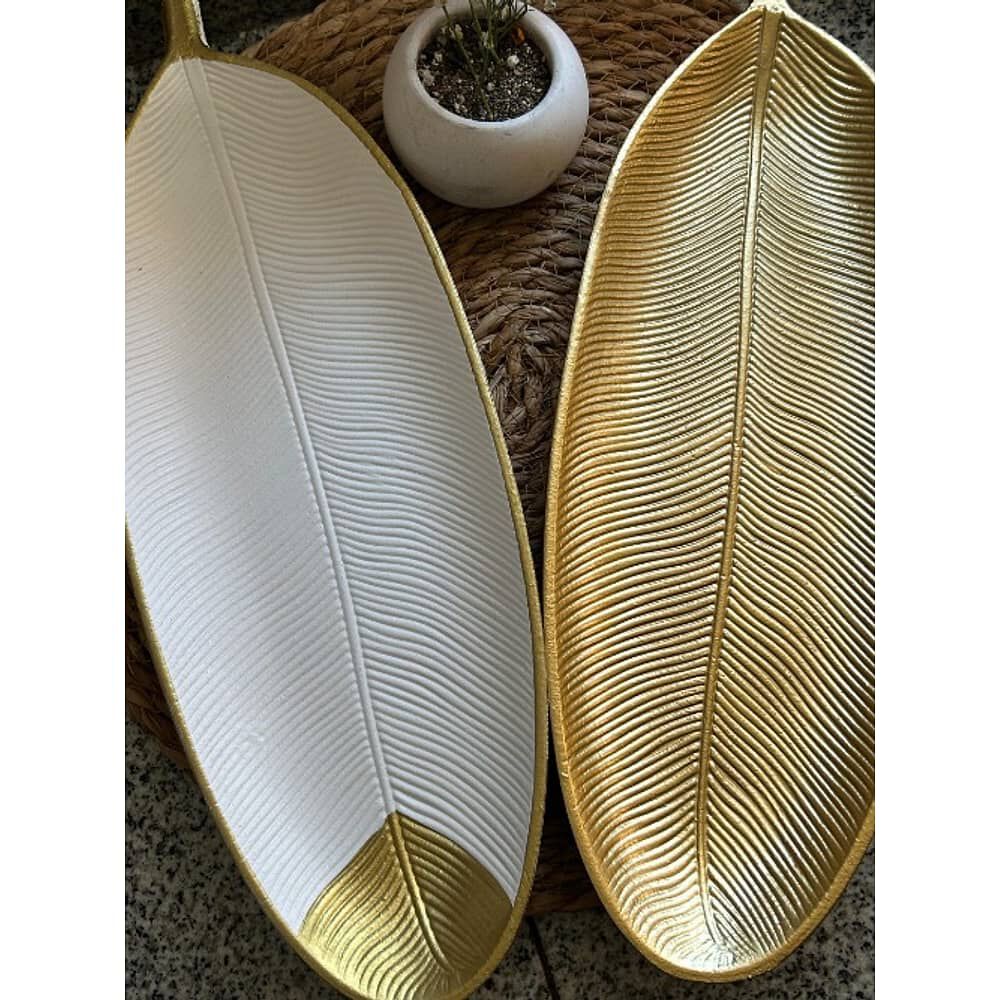 Set De 2 Bandejas Dise&ntilde;o Hojas image number 2.0