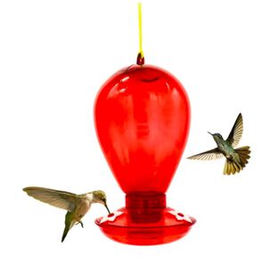 Bebedero Colibrí Picaflor Rojo 1l Aves