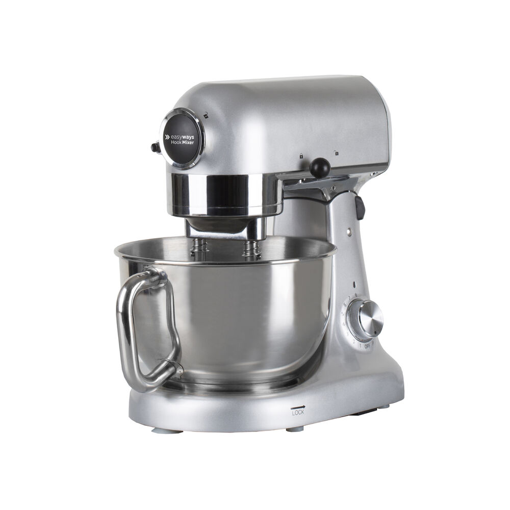 Batidora De Pedestal Hook Mixer Silver 4, 7lt Easyways image number 0.0