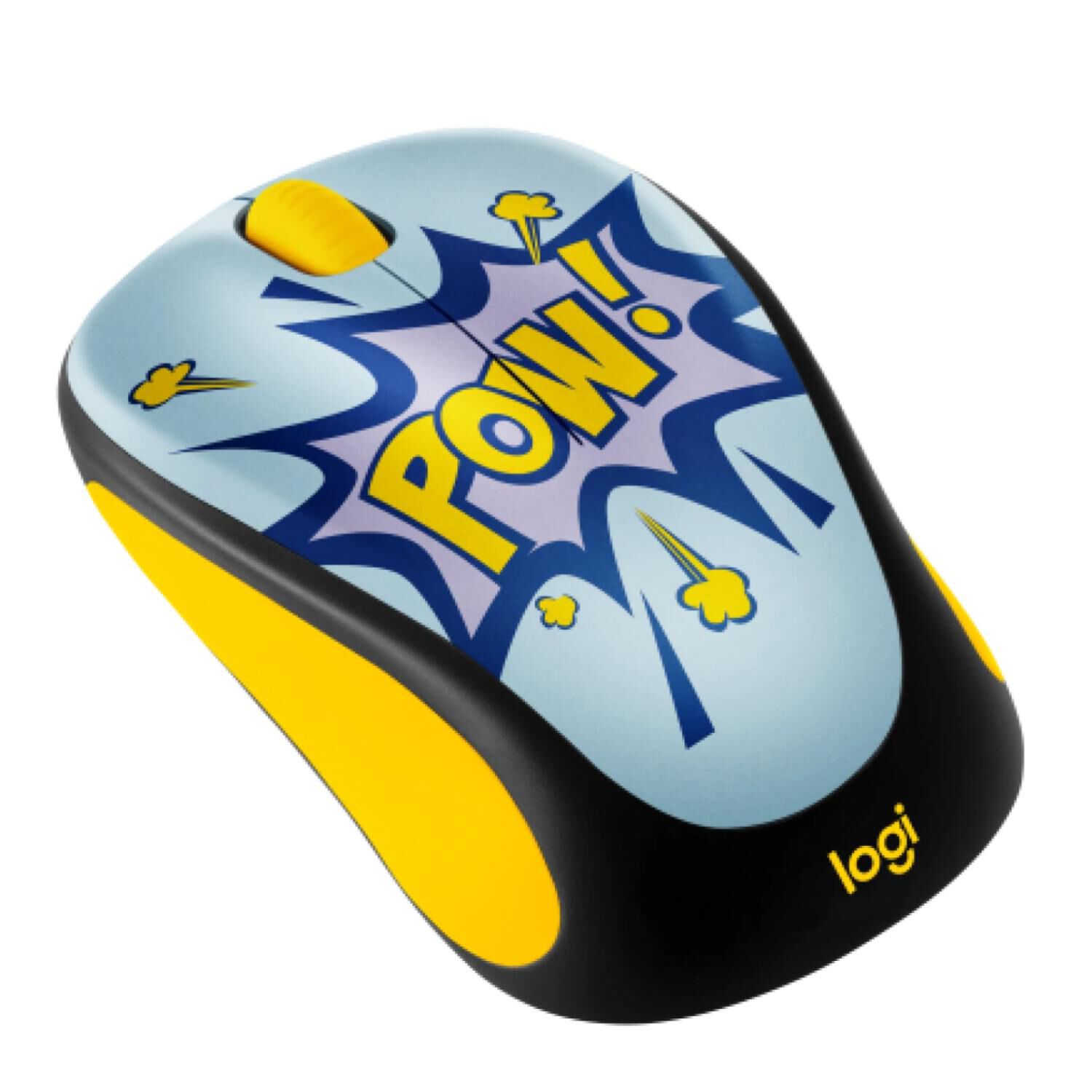 Mouse Inalambrico Usb 3 Botones 1000dpi Dise&ntilde;o Comic M317 image number 1.0