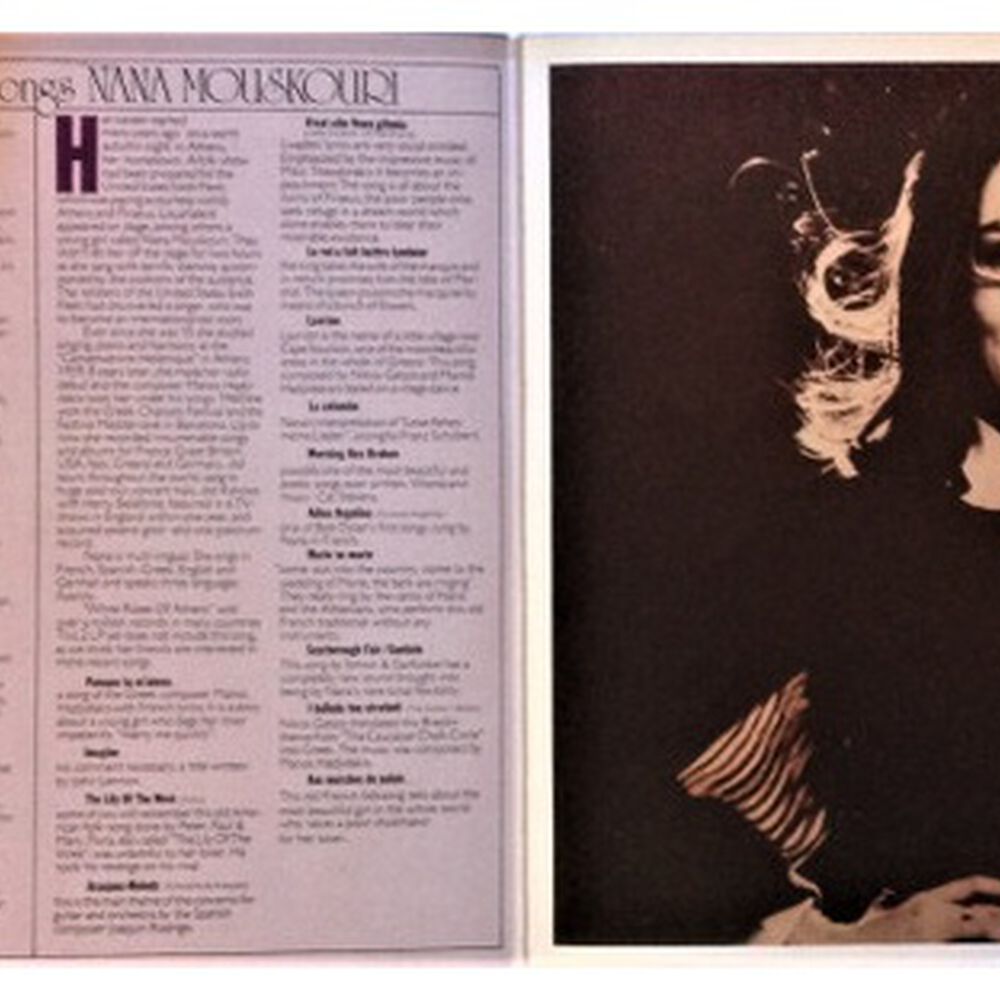 Nana Mouskuori - The Most Beautiful Songs (2lp) | Vinilo Usado image number 1.0