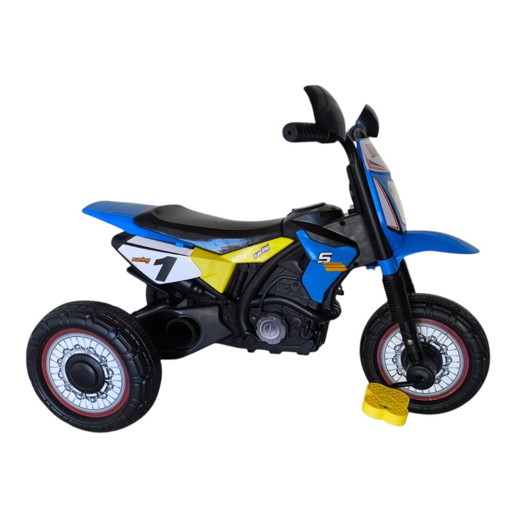 Triciclo Infantil Tipo Moto 3 Ruedas Azul image number 2.0