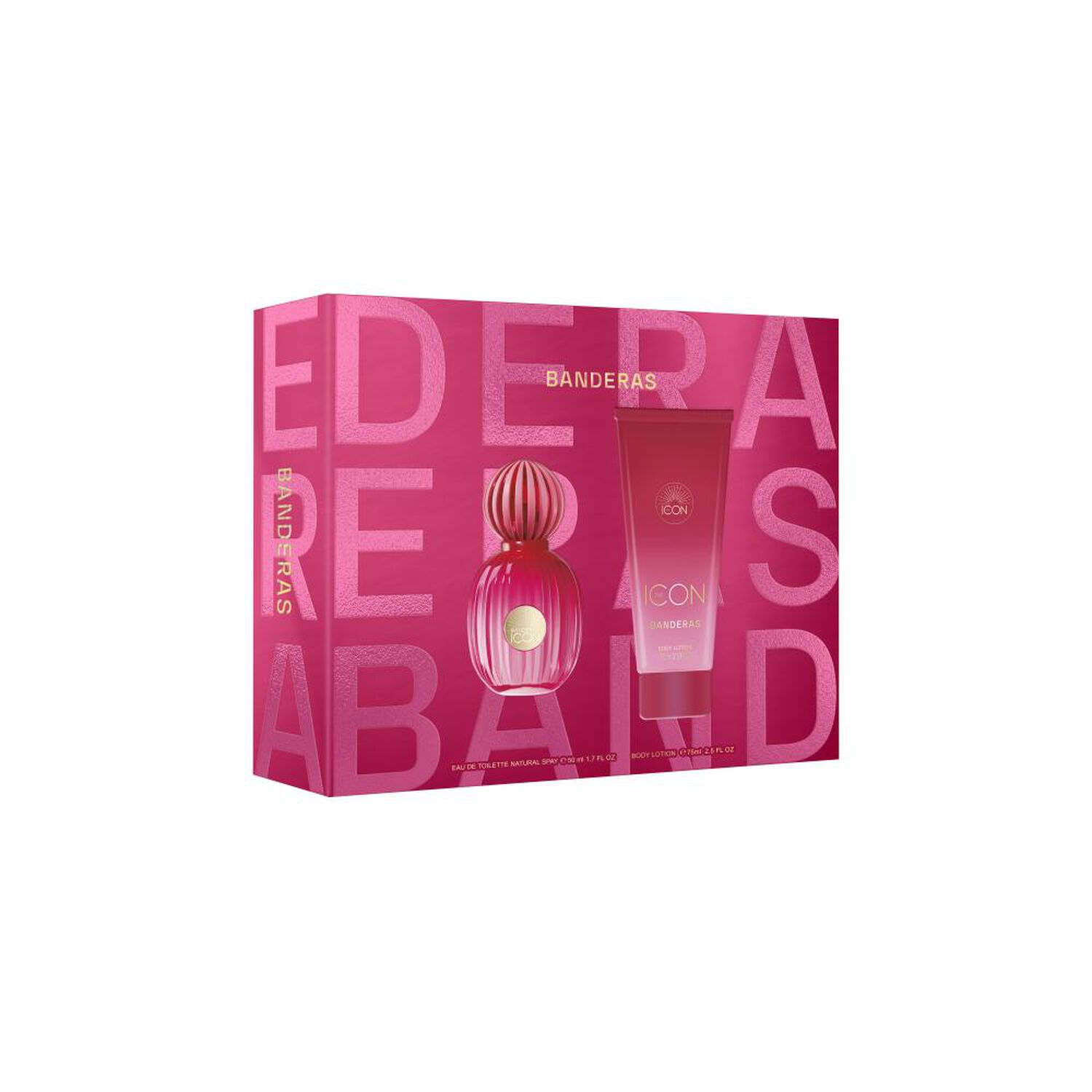 Set De Perfumer&iacute;a The Icon Antonio Bandera / 50 Ml / Eau De Parfum + Body Lotion image number 0.0