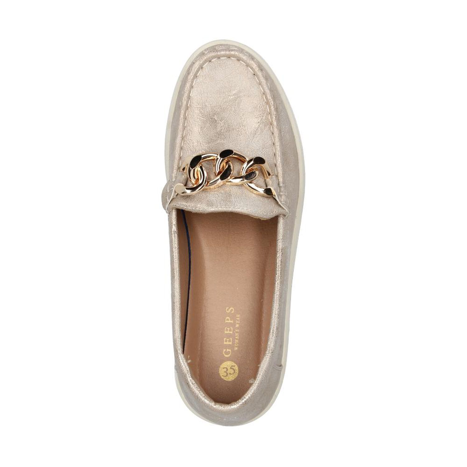 Mocas&iacute;n Mujer Geeps Gold image number 4.0