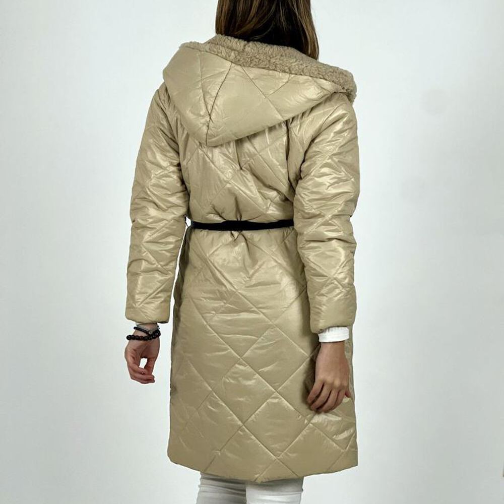 Parka Italiana Con Cinturón image number 5.0