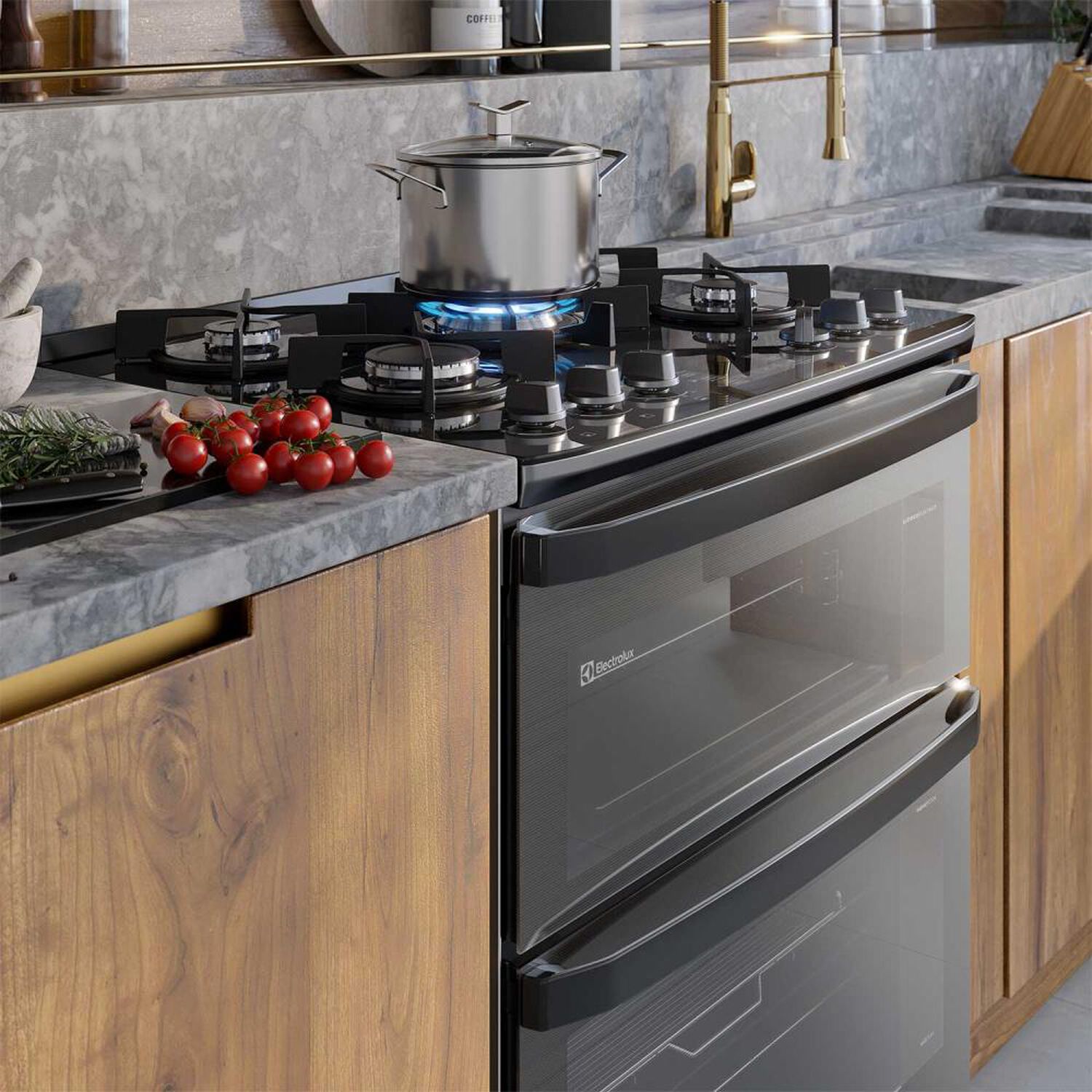 Cocina A Gas Electrolux F5ead 5 Quemadores image number 11.0