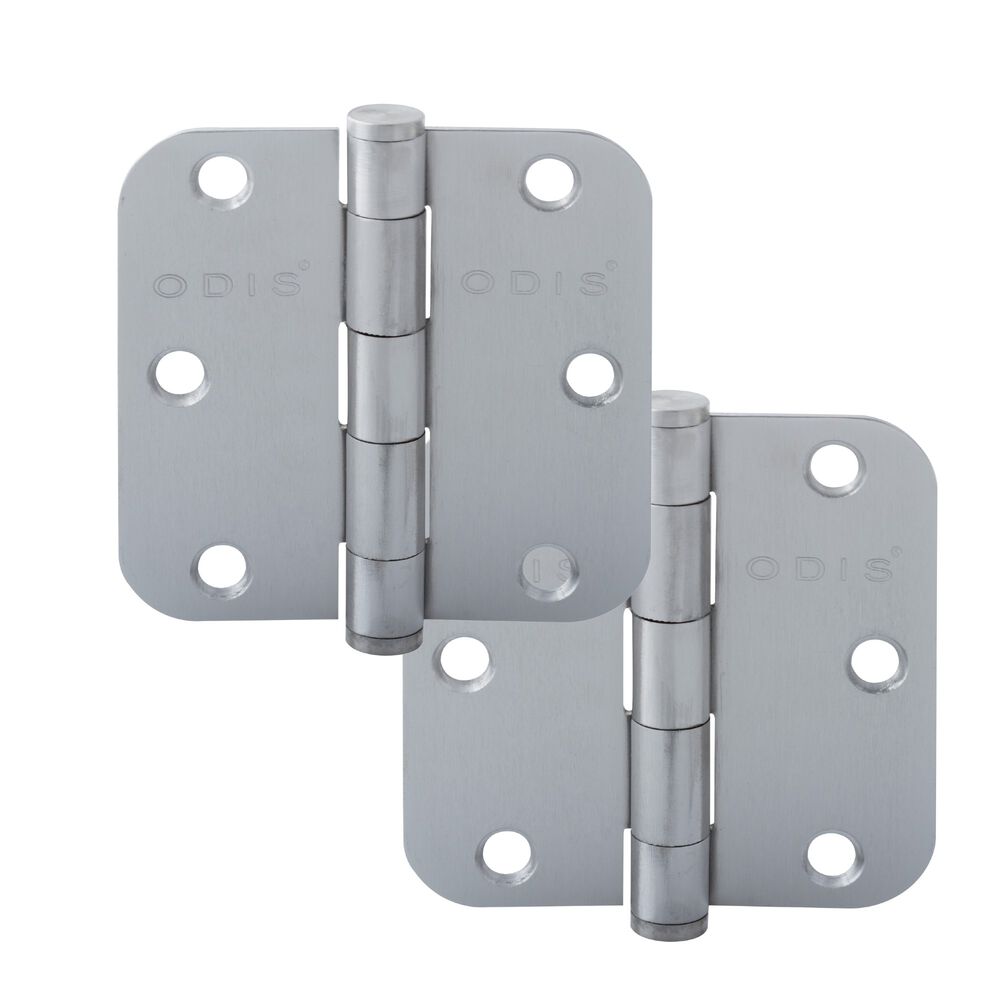 Pack 2 Bisagras Acero Odis 3&rdquo;&times;3&rdquo;&times;2,0mm Canto Redondo - Plata image number 1.0
