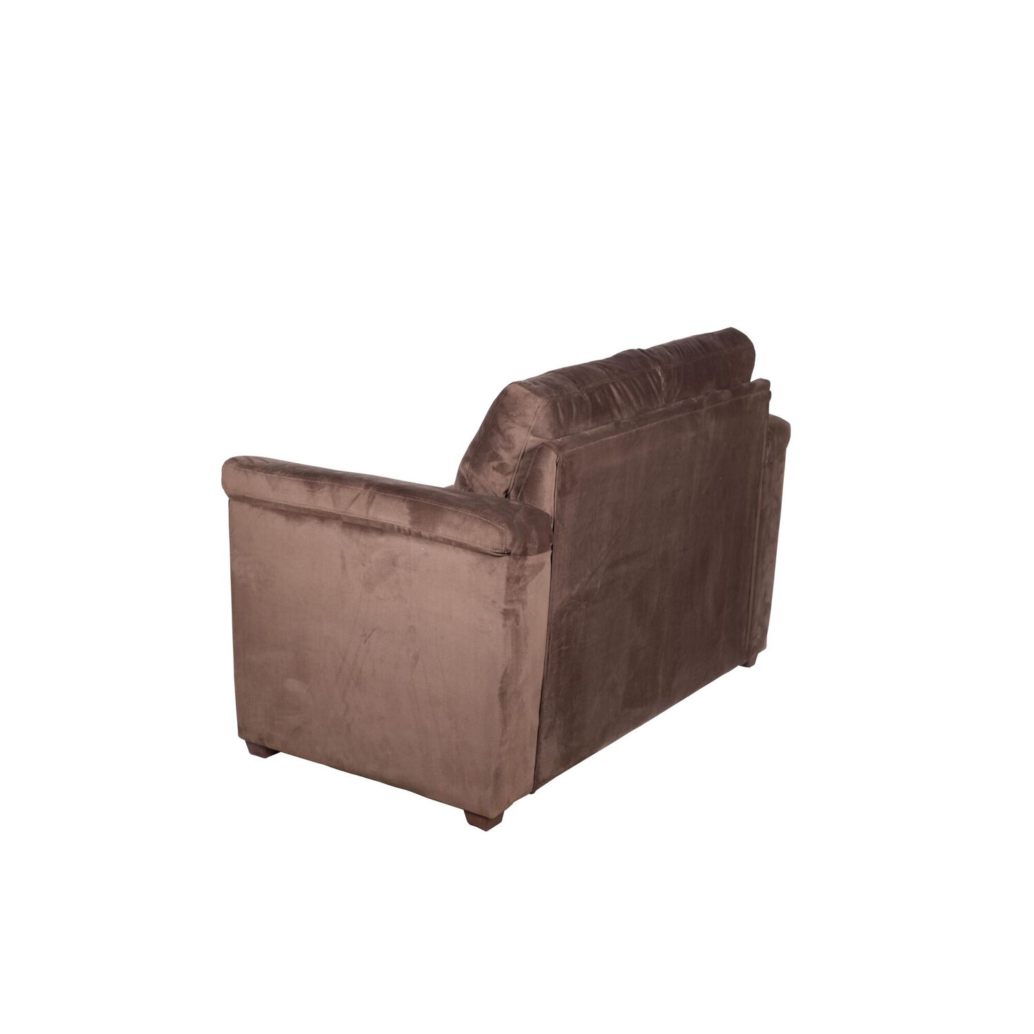 Sofa Ancona 2 Cuerpos Tela Velvet Chocolate image number 2.0