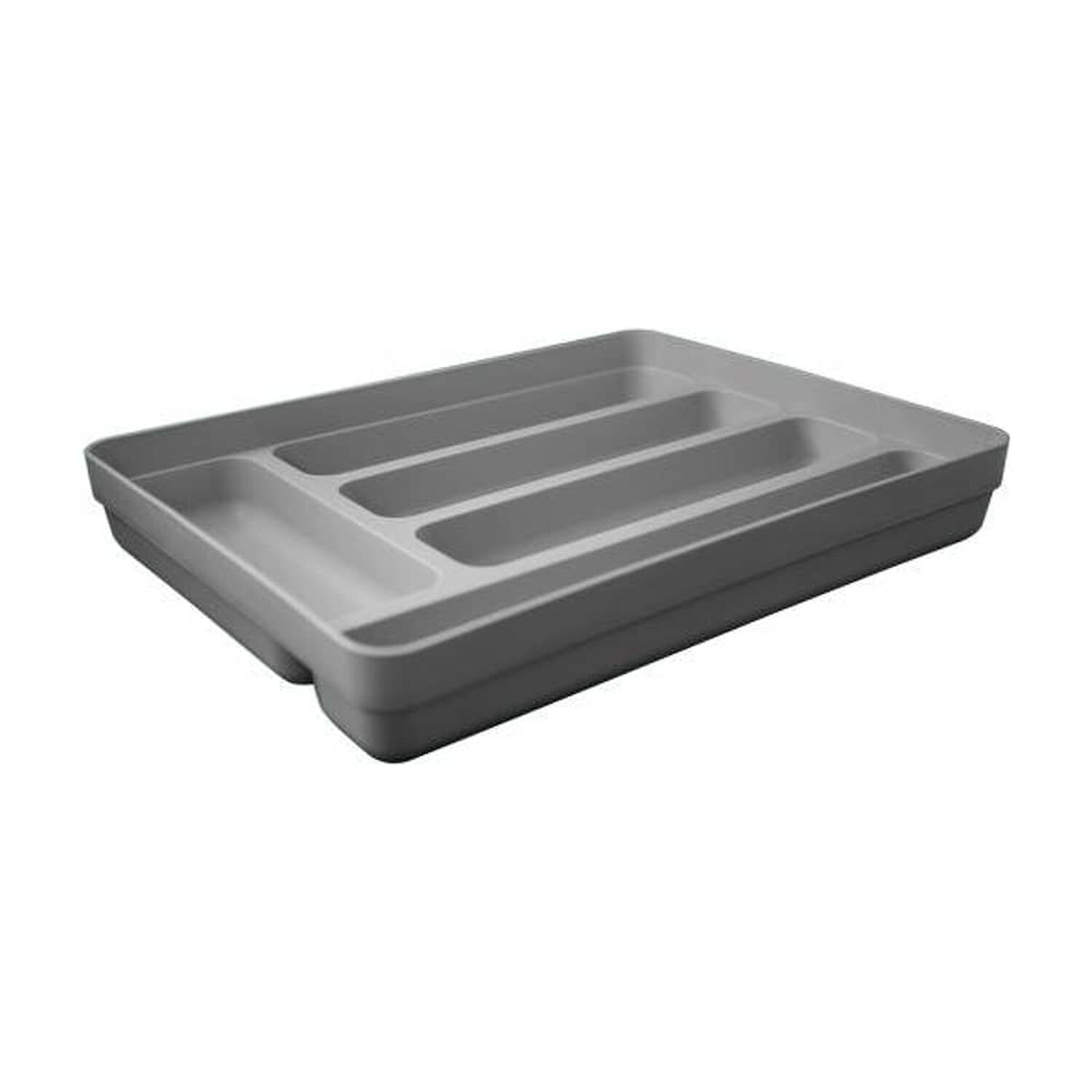 Organizador De Cubiertos Logic Gris image number 0.0