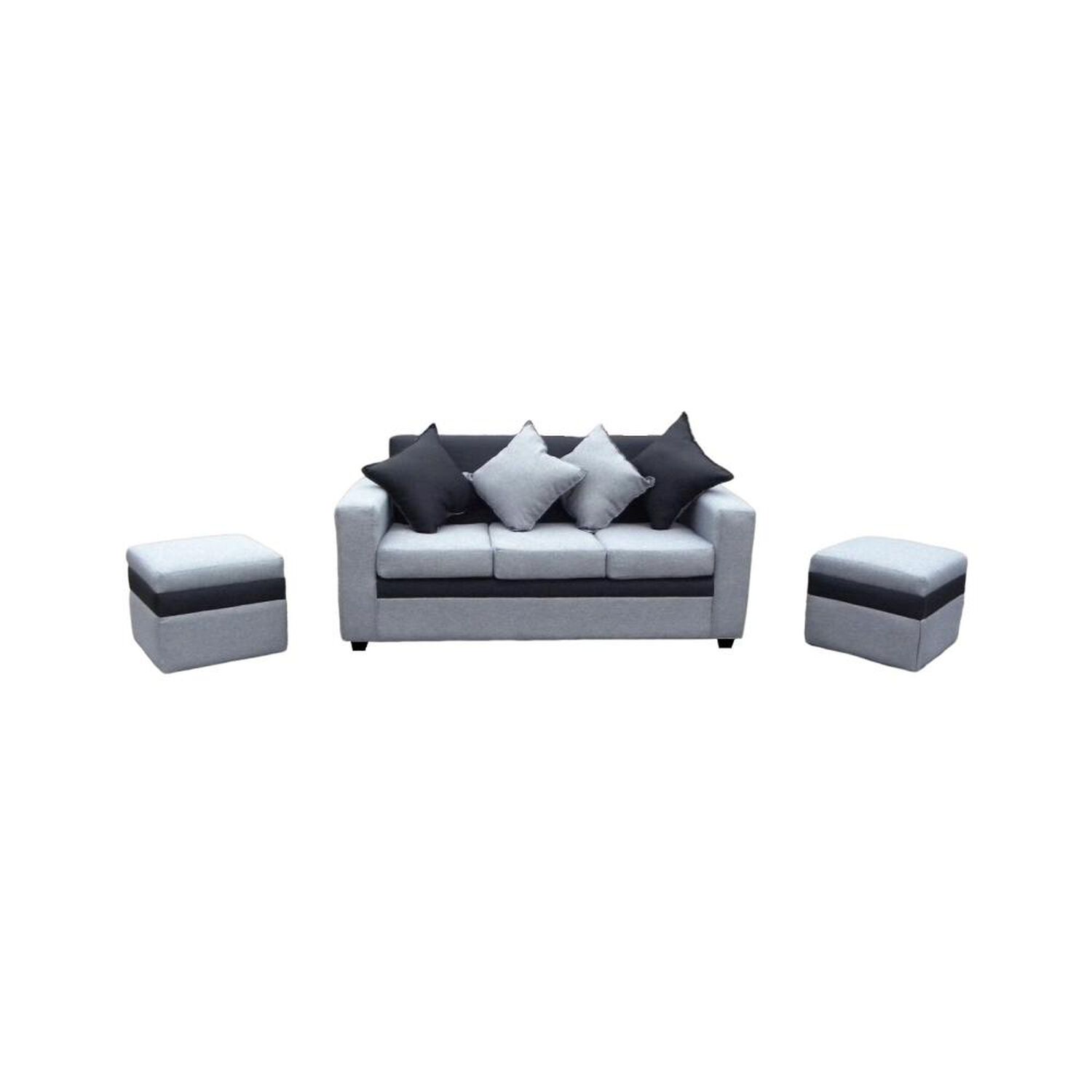 Sof&aacute; Almore Paris + Pouf / 5 Cuerpos image number 0.0