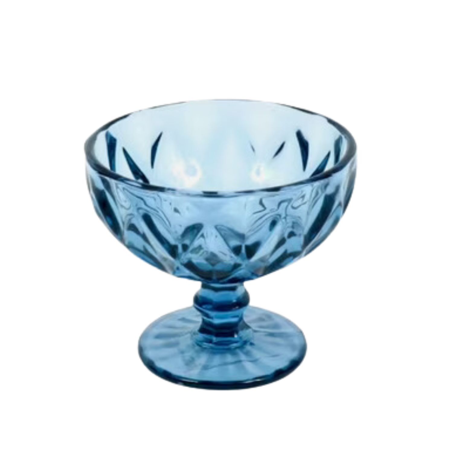 Copa Postre Diamonds Blue De 400ml Cocteleria Menaje Allegra image number 0.0