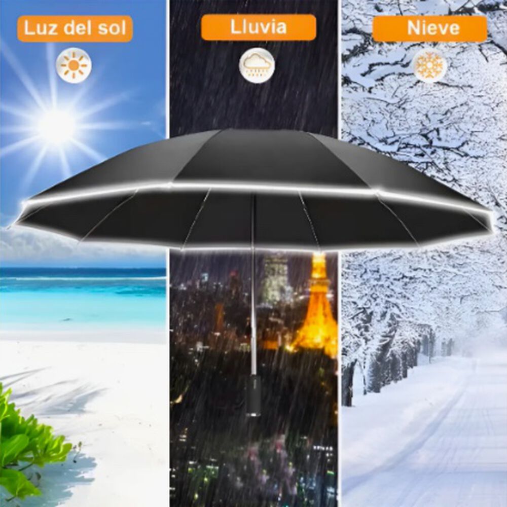 Paraguas Plegable Autom&aacute;tico Inverso image number 4.0