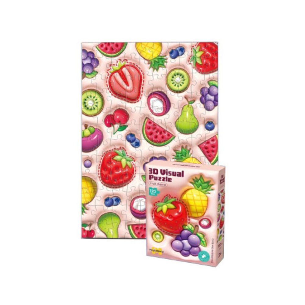 Puzzle 3d De Frutas 120 Piezas image number 2.0