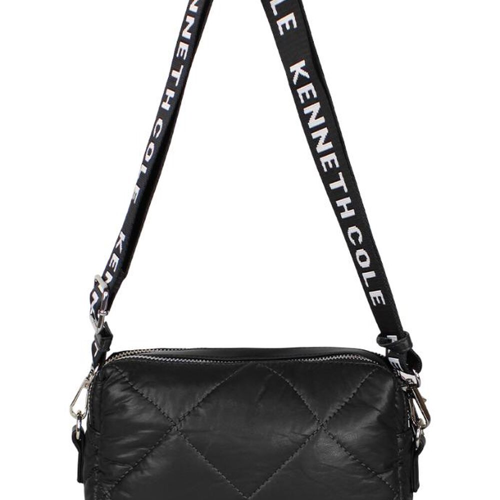 Cartera Acolchada Peyton Negra Kenneth Cole image number 2.0