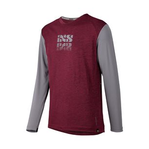 Jersey Ixs Manga Larga Trigger X Raisin Grafito S