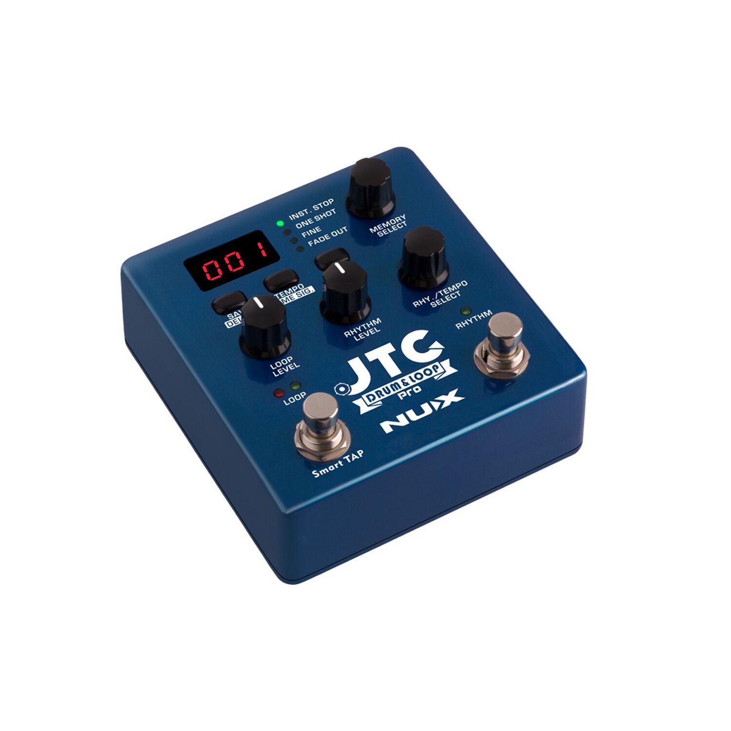 Pedal Looper Y Caja De Ritmos Nux Para Guitarra Jtc Ndl-5 image number 2.0